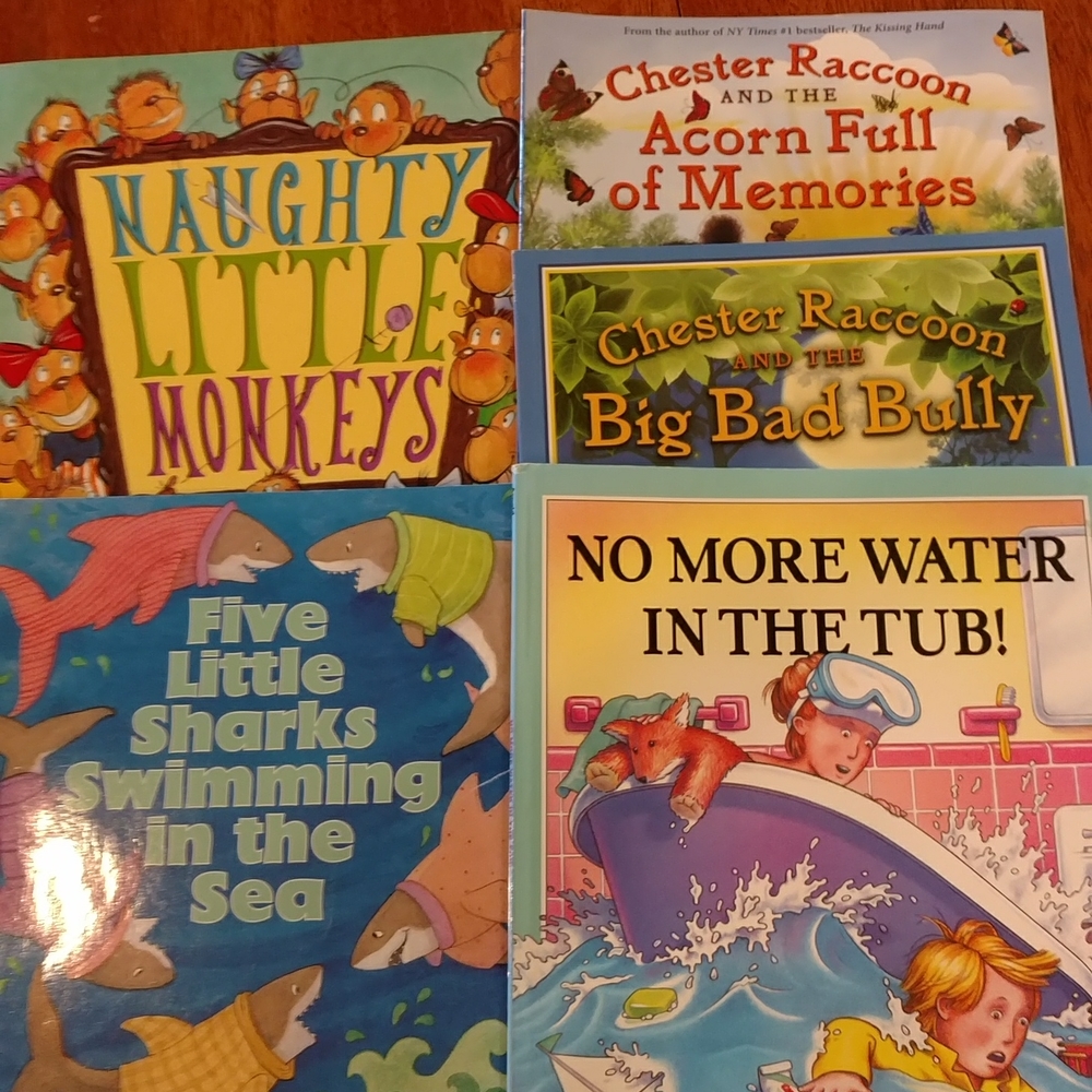 5. CHILDREN'S PAPERBACK BOOKS